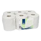 773004 Midi Centerfeed Multirol - recycled tissue - 1 laags - 300 m x 19,5 cm - WIT - 6  773004